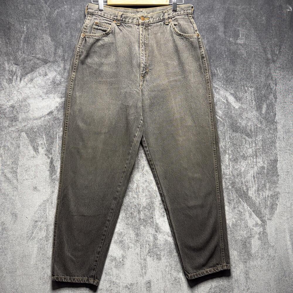 Congo Trader Jeans Womens Gray Mom Relaxed High Rise 16 34x29 Denim